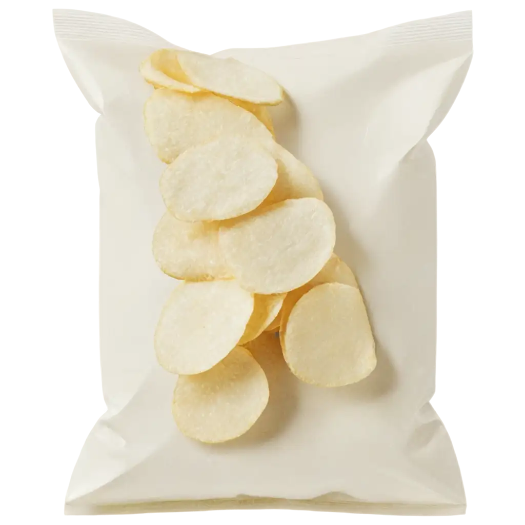 HighQuality-PNG-Image-of-a-White-Chips-Packet-for-Diverse-Use-Cases