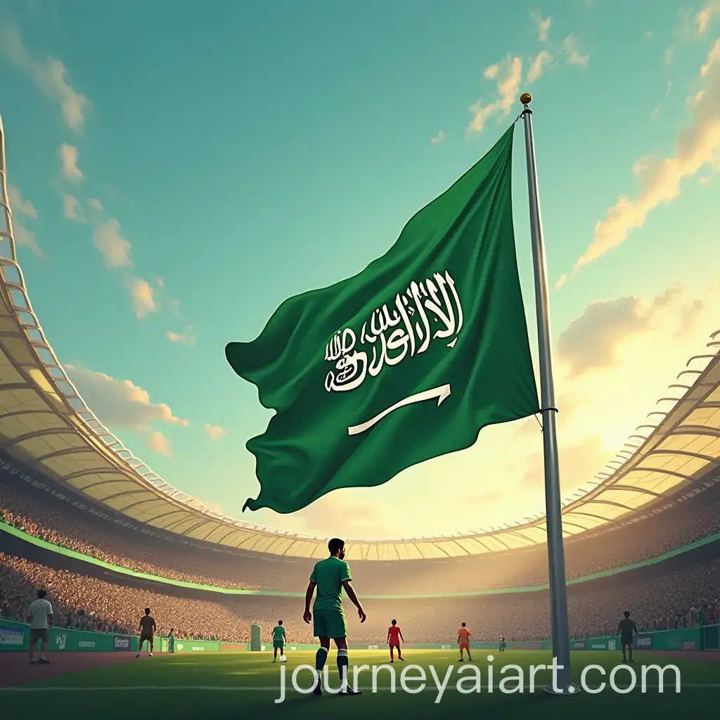 Saudi-Arabia-Hosting-the-World-Cup-Poster-Design