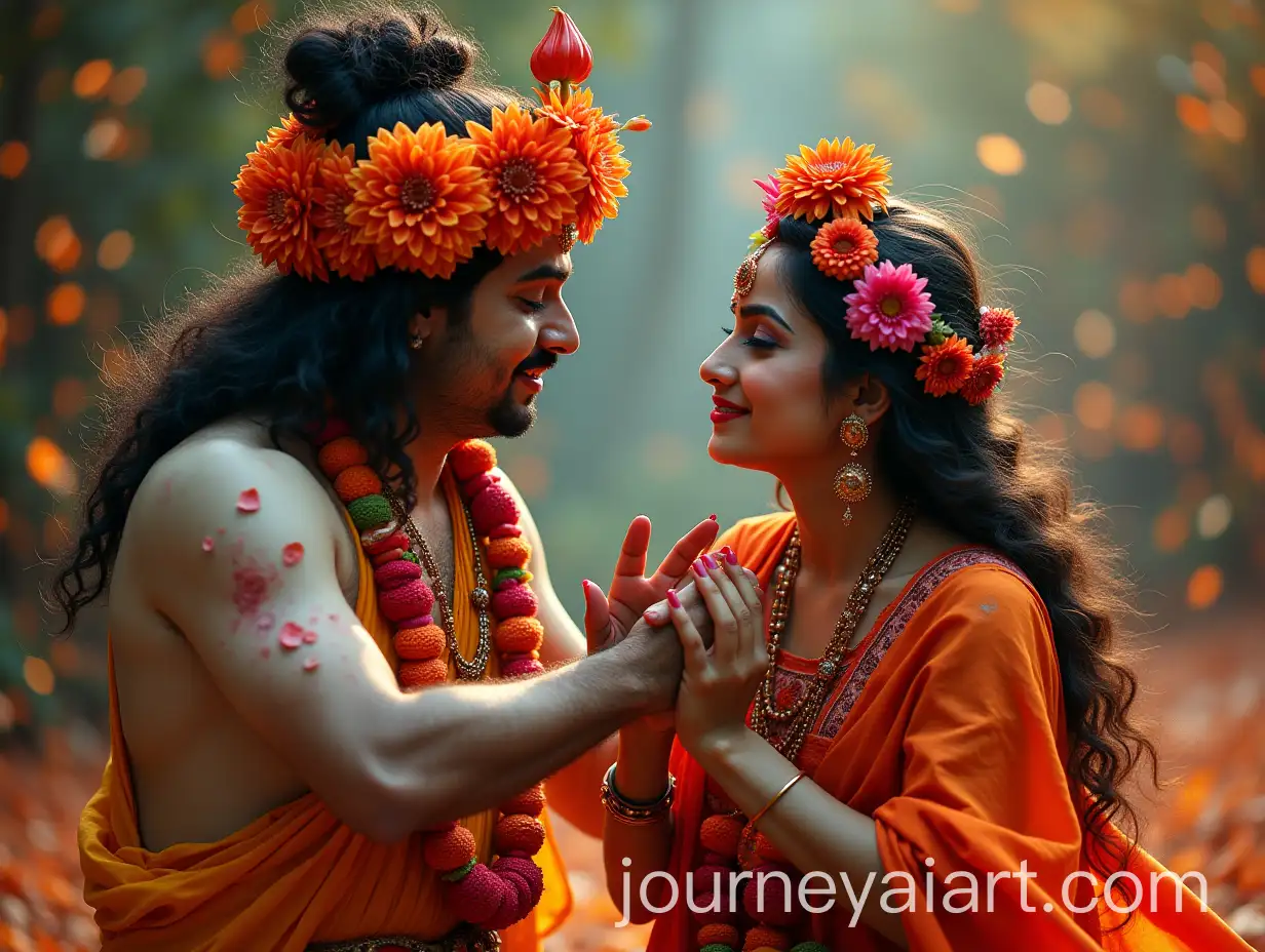 Radha-and-Krishna-Celebrating-Holi-with-VibrantAI-Image-Prompt-Expansion-Colors