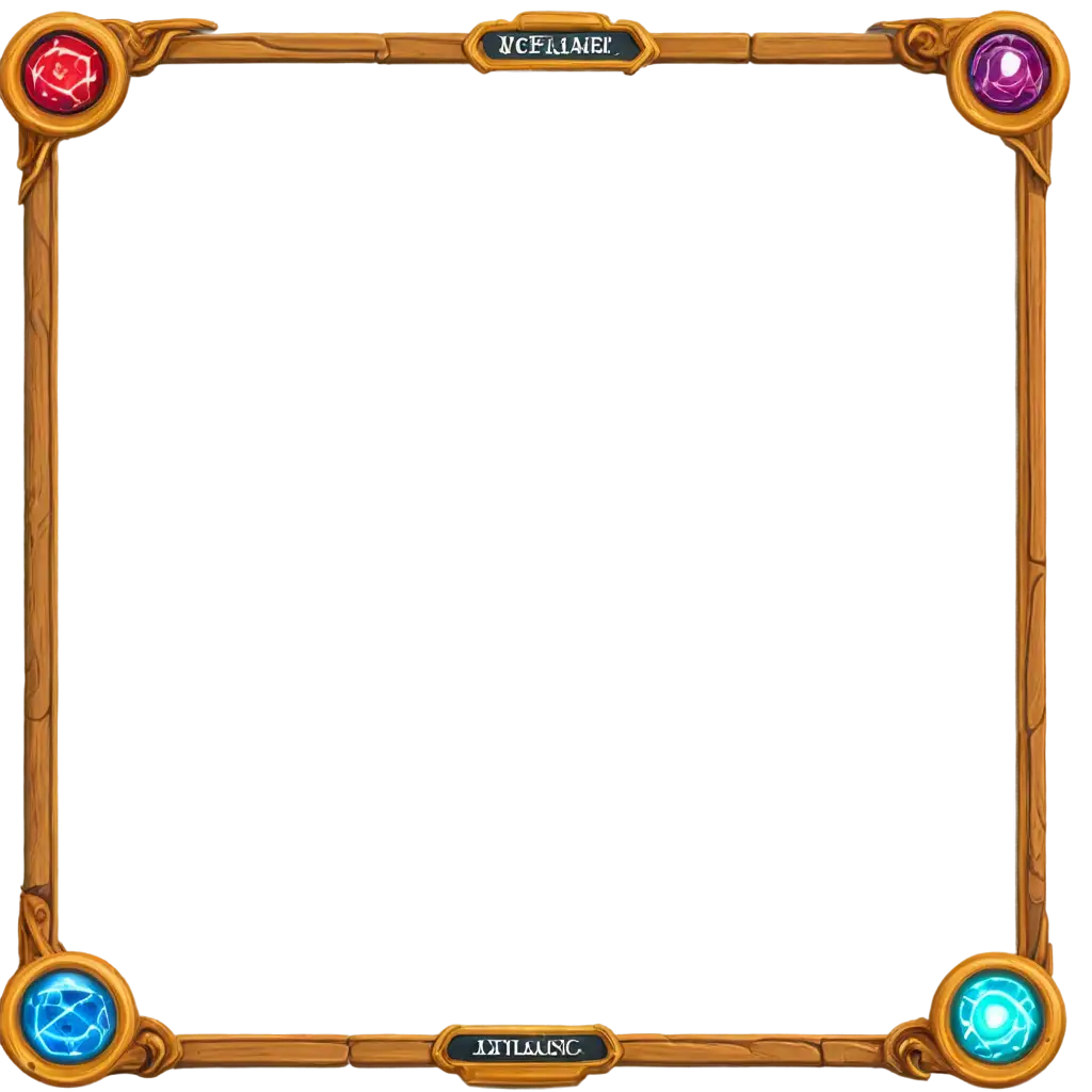 HighQuality-PNG-Image-Rectangular-UI-Frame-for-RPG-Game