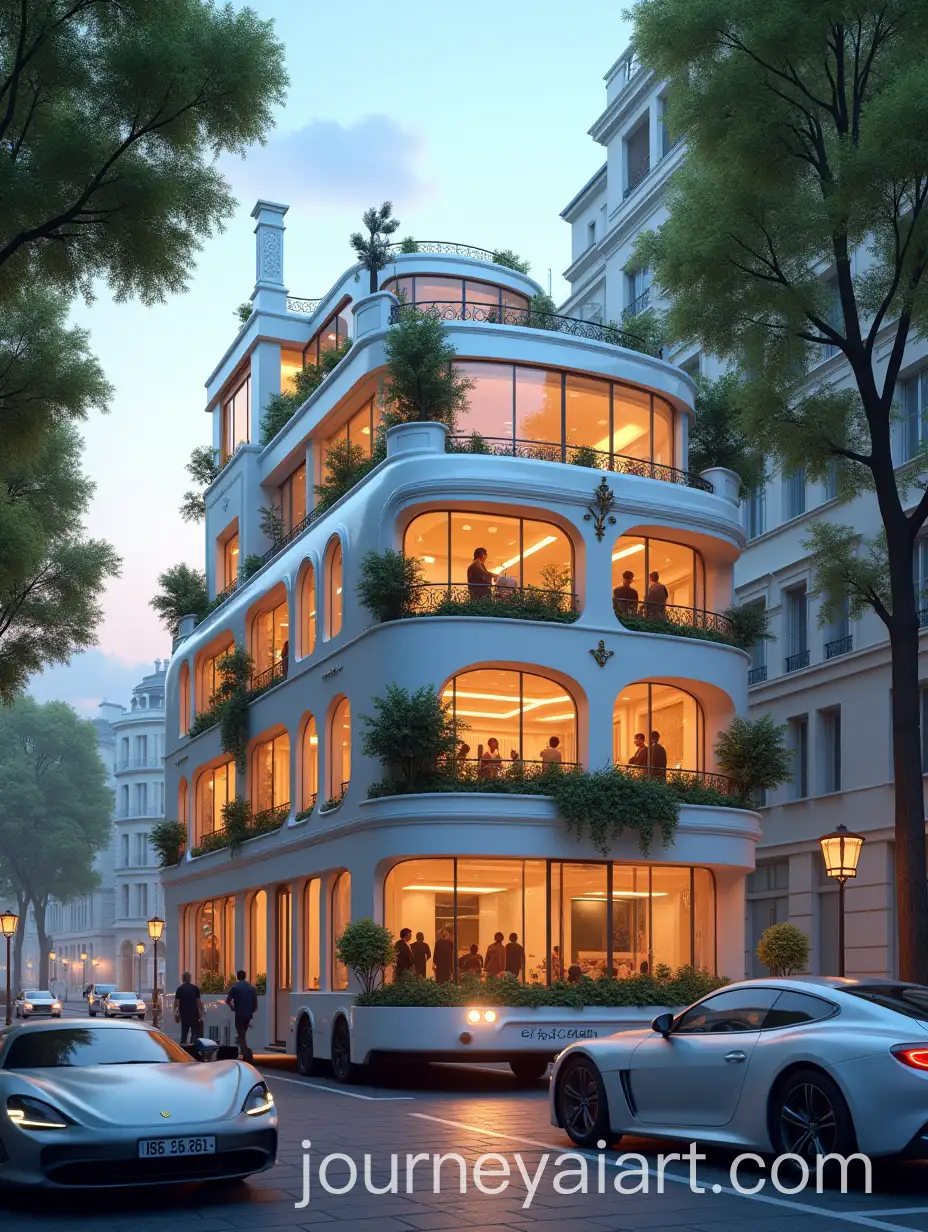 AI-Image-Prompt-ExpansionLuxurious-HaussmannStyle-Mansion-on-a-Modern-DoubleDecker-Bus-at-Twilight