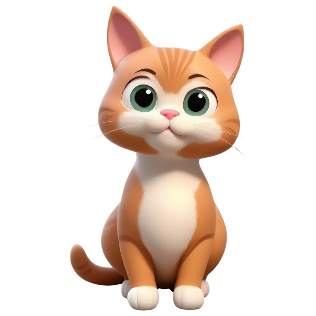 Adorable-3D-Cat-PNG-Image-for-Creative-Use