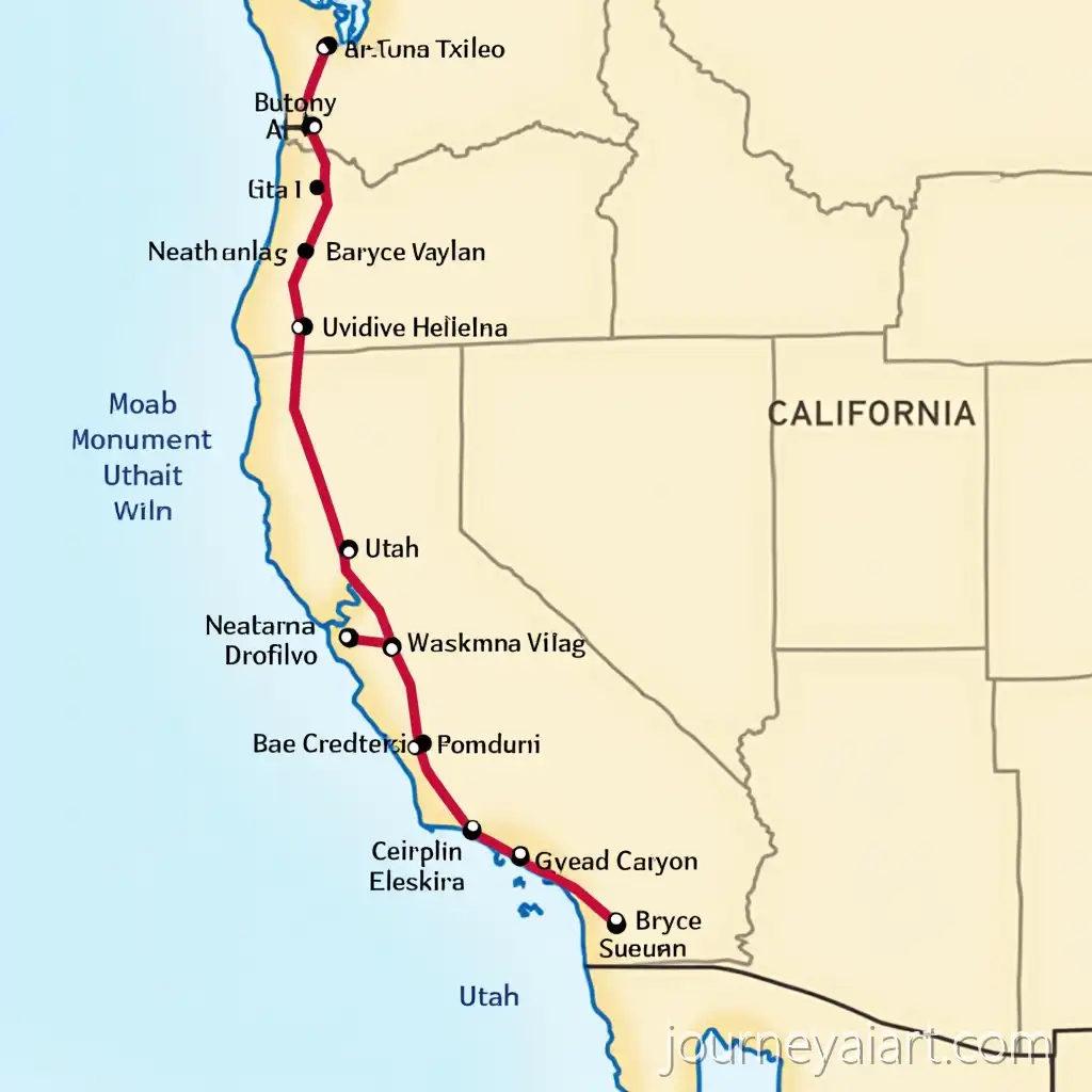 Scenic-USA-Road-Trip-from-Denver-to-San-Francisco-Featuring-National-Parks-and-Iconic-Landscapes