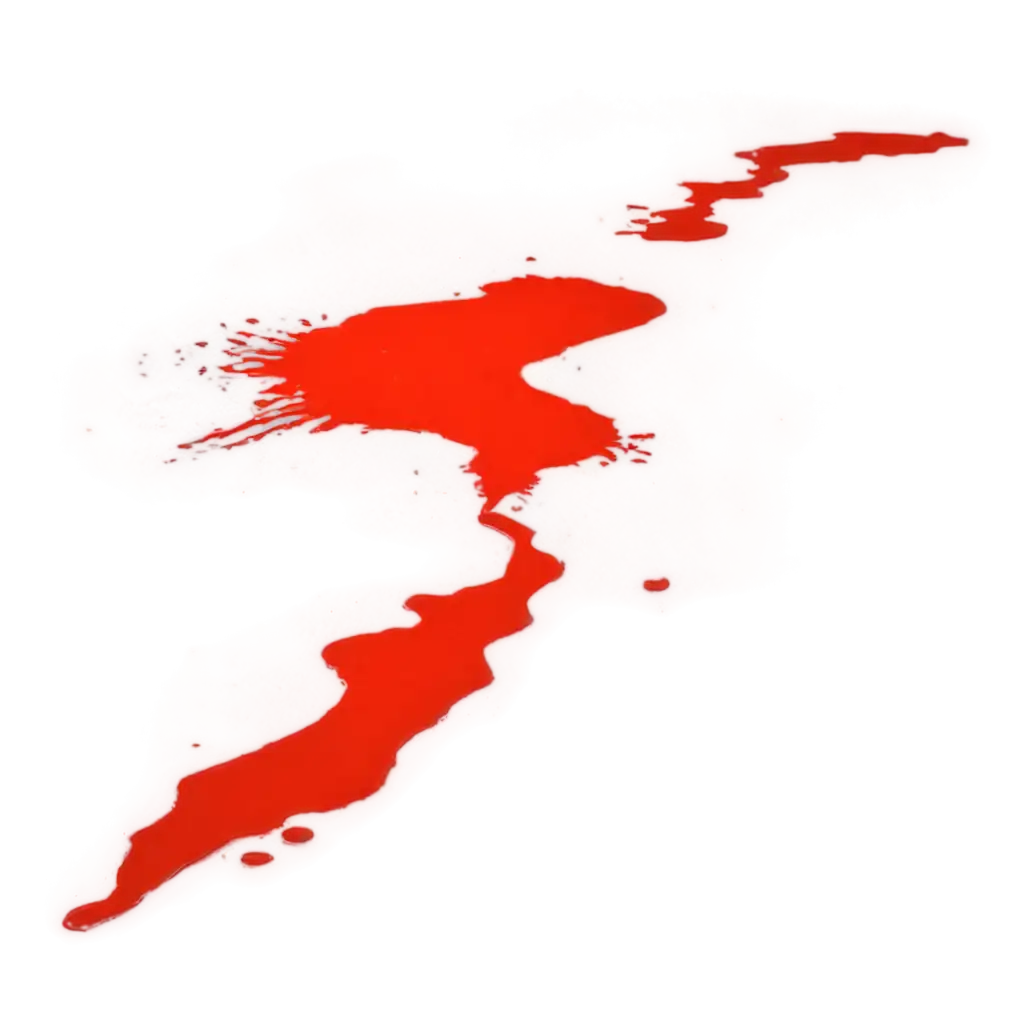 Red-Splatter-on-Ground-with-BloodLike-Puddle-HighQuality-PNG-Image-for-Creative-Projects