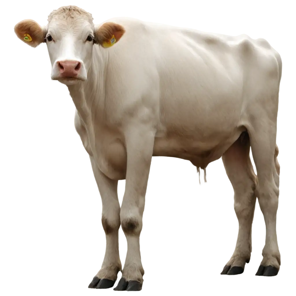 White-Cow-PNG-Image-Serene-Beauty-in-HighQuality-Format