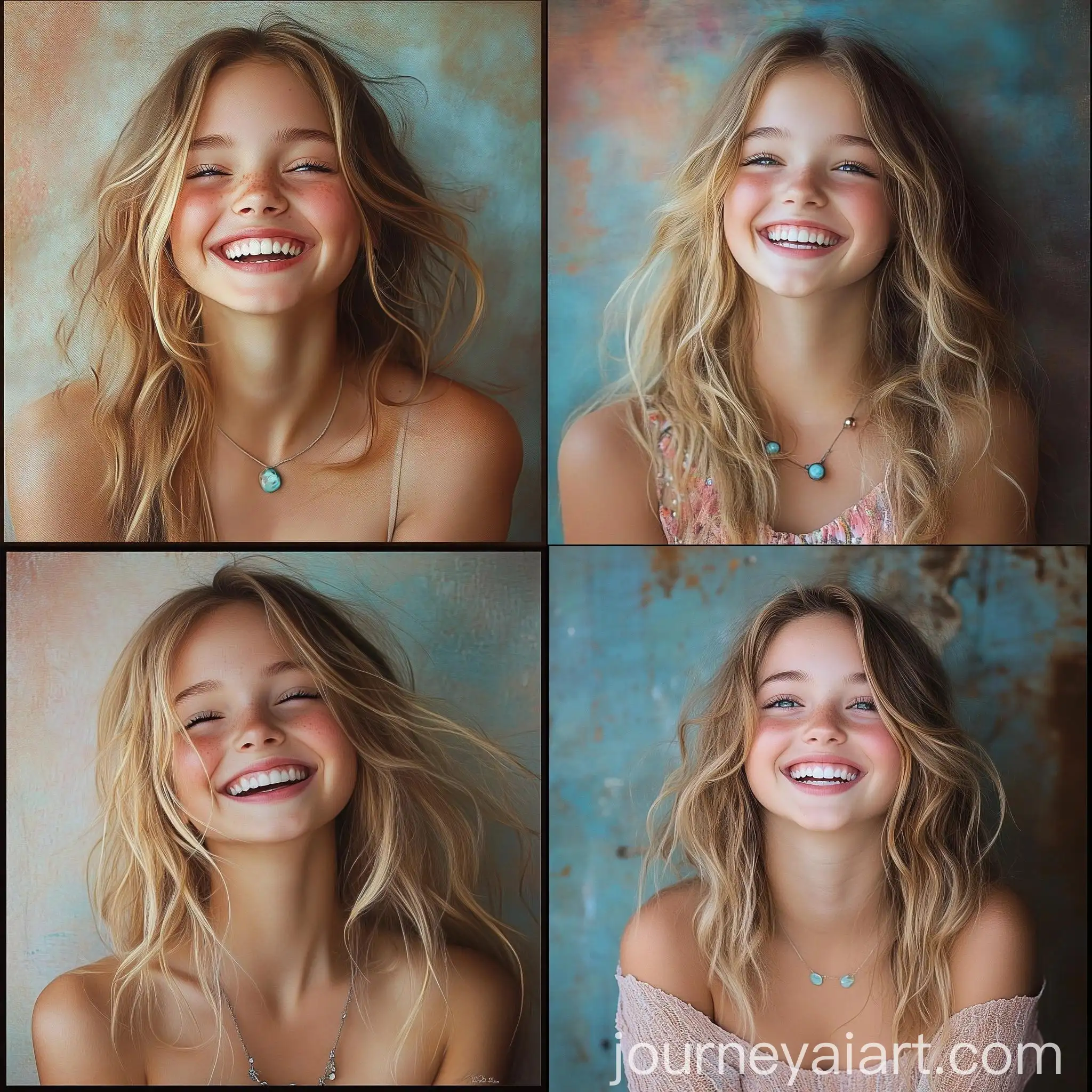 Realistic-Laughing-Girl-in-Color-Photography