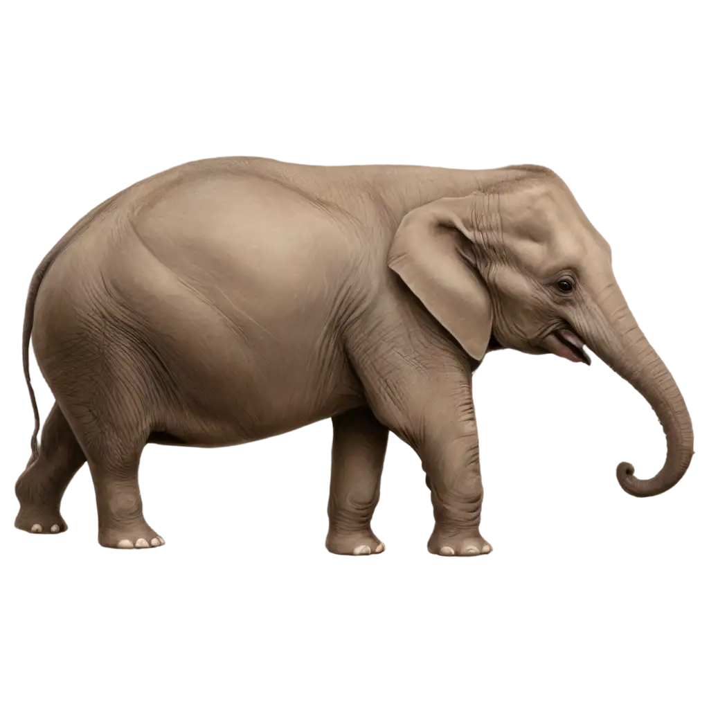 Big-Elephant-and-Small-Mouse-PNG-Capturing-Contrast-and-Playfulness-in-High-Quality