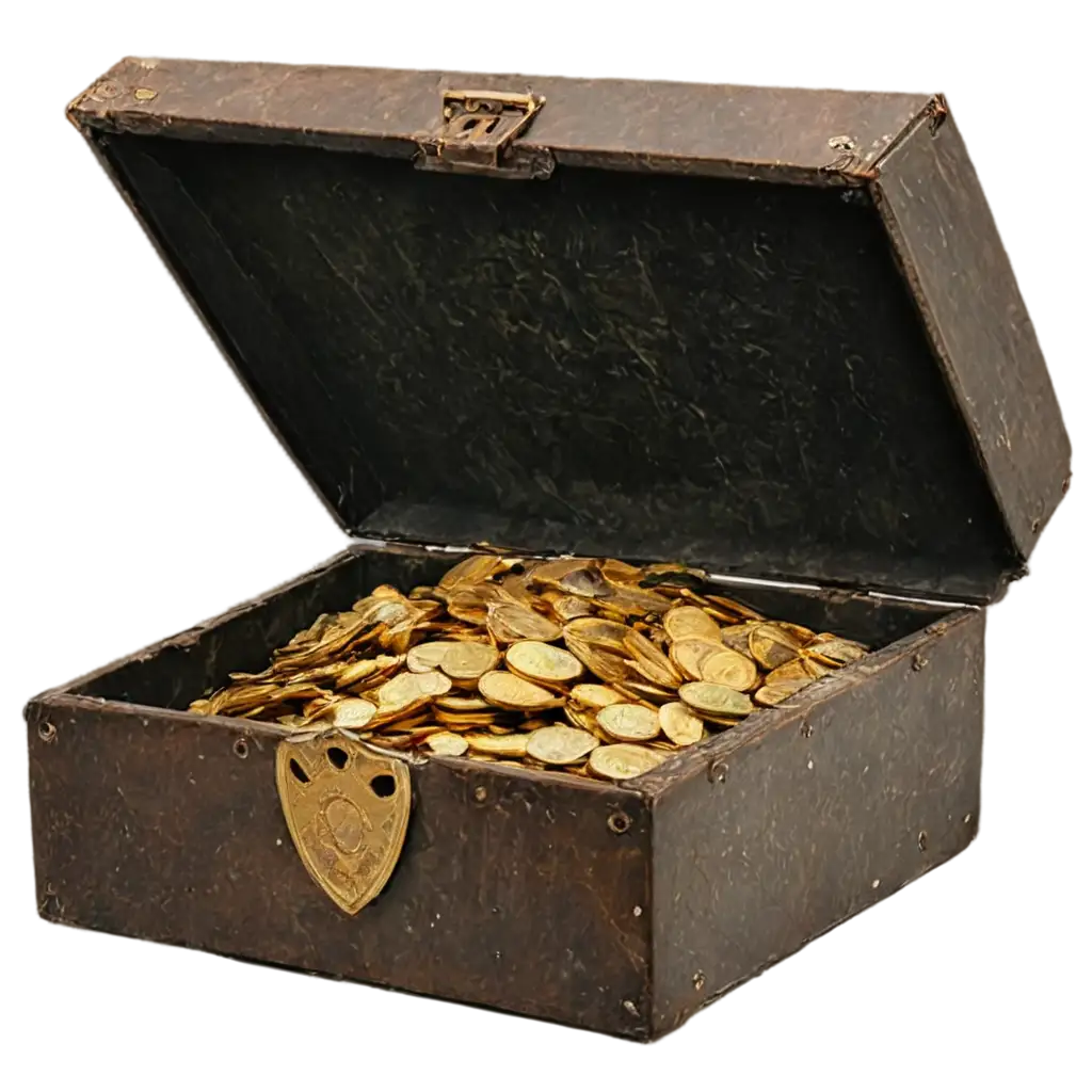 Create-a-Stunning-PNG-Image-of-a-Gold-Coin-Treasure-in-an-Old-Box