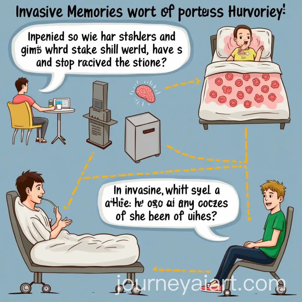 Abstract-Graphic-Illustration-of-Invasive-Memories-in-Surreal-Art-Style