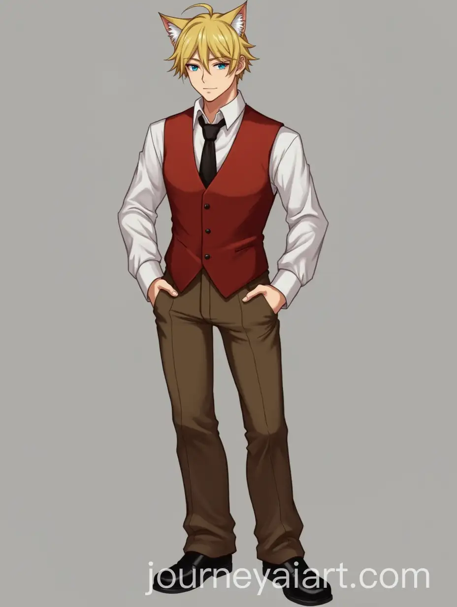 Realistic-Portrait-of-aAI-Art-Prompt-Expansion-Man-with-Cat-Ears-and-Blond-Hair-in-Formal-Attire