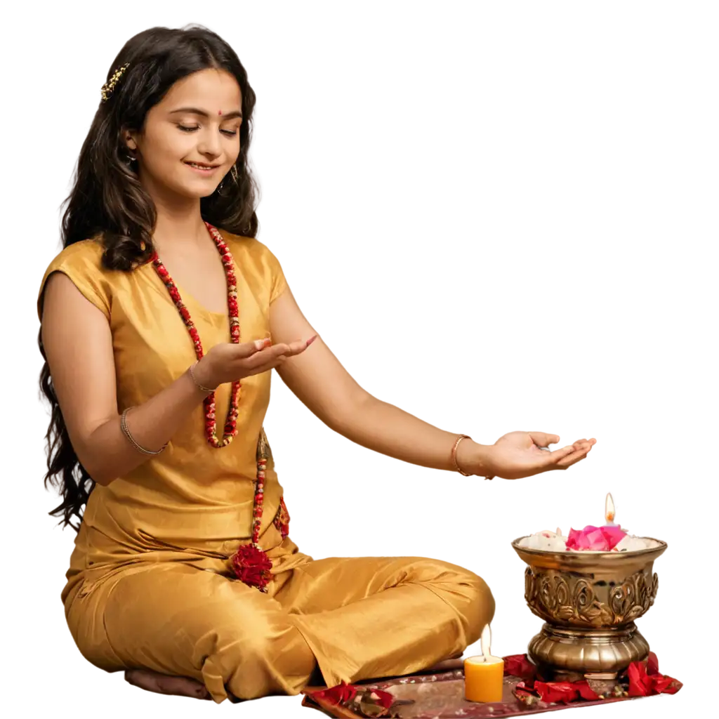 Cute-Pandit-Doing-Pooja-PNG-Image-Serene-Hindu-Ritual-Scene