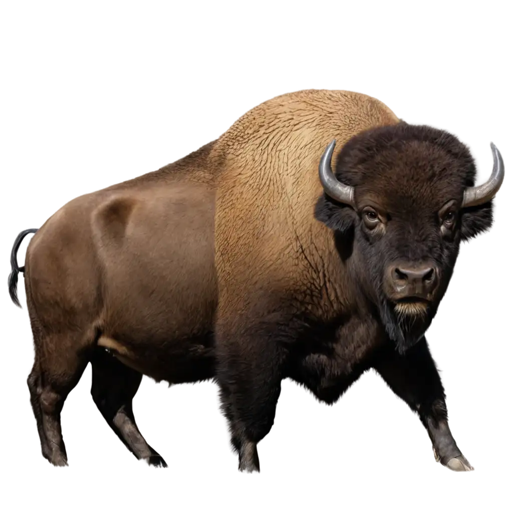 American-Bison-PNG-Image-for-HighQuality-Visual-Projects