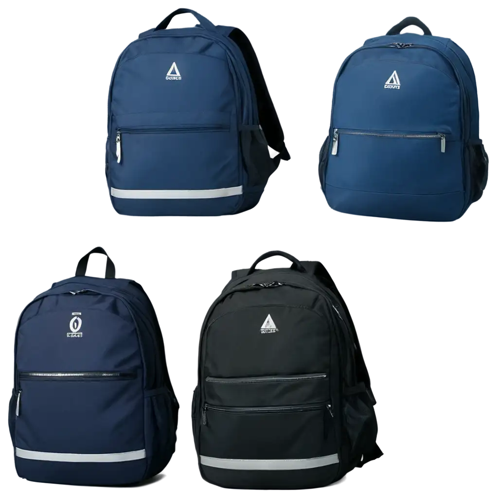 HighQuality-PNG-of-School-Bags-for-Versatile-Design-and-Use