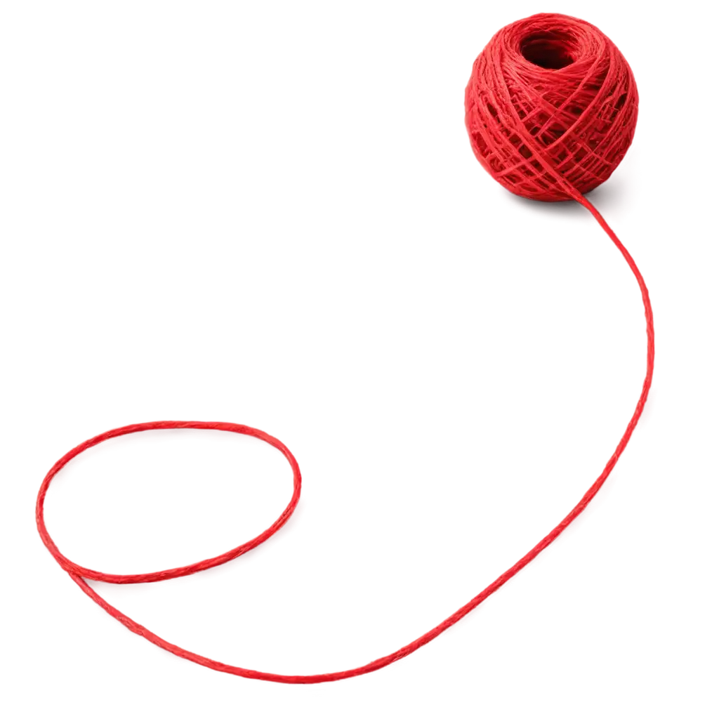 Red-Threads-Ball-PNG-Image-for-Creative-and-Design-Projects