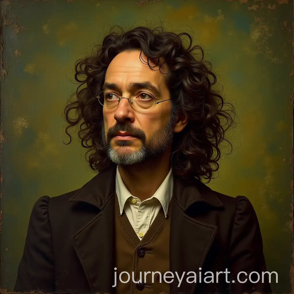 Selfportrait-of-Flix-Guattari-in-Henri-Rousseau-Style