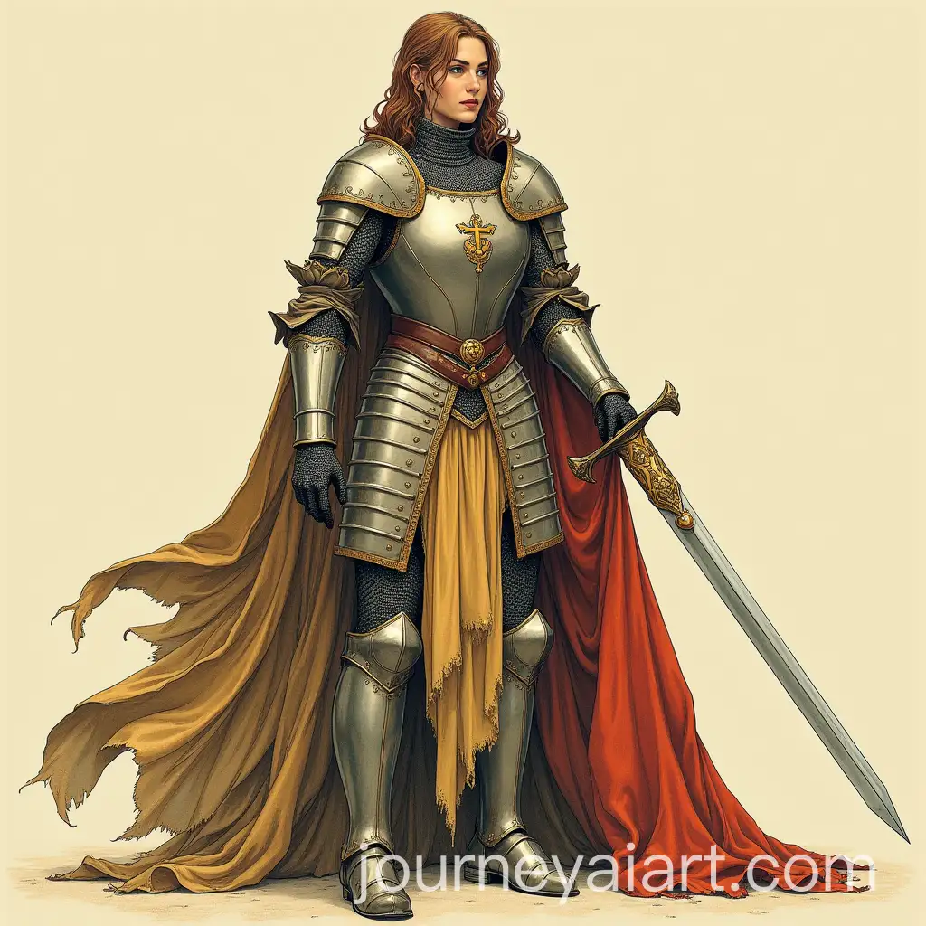 Chappell-Roan-in-Art-Nouveau-Armor-with-Sword