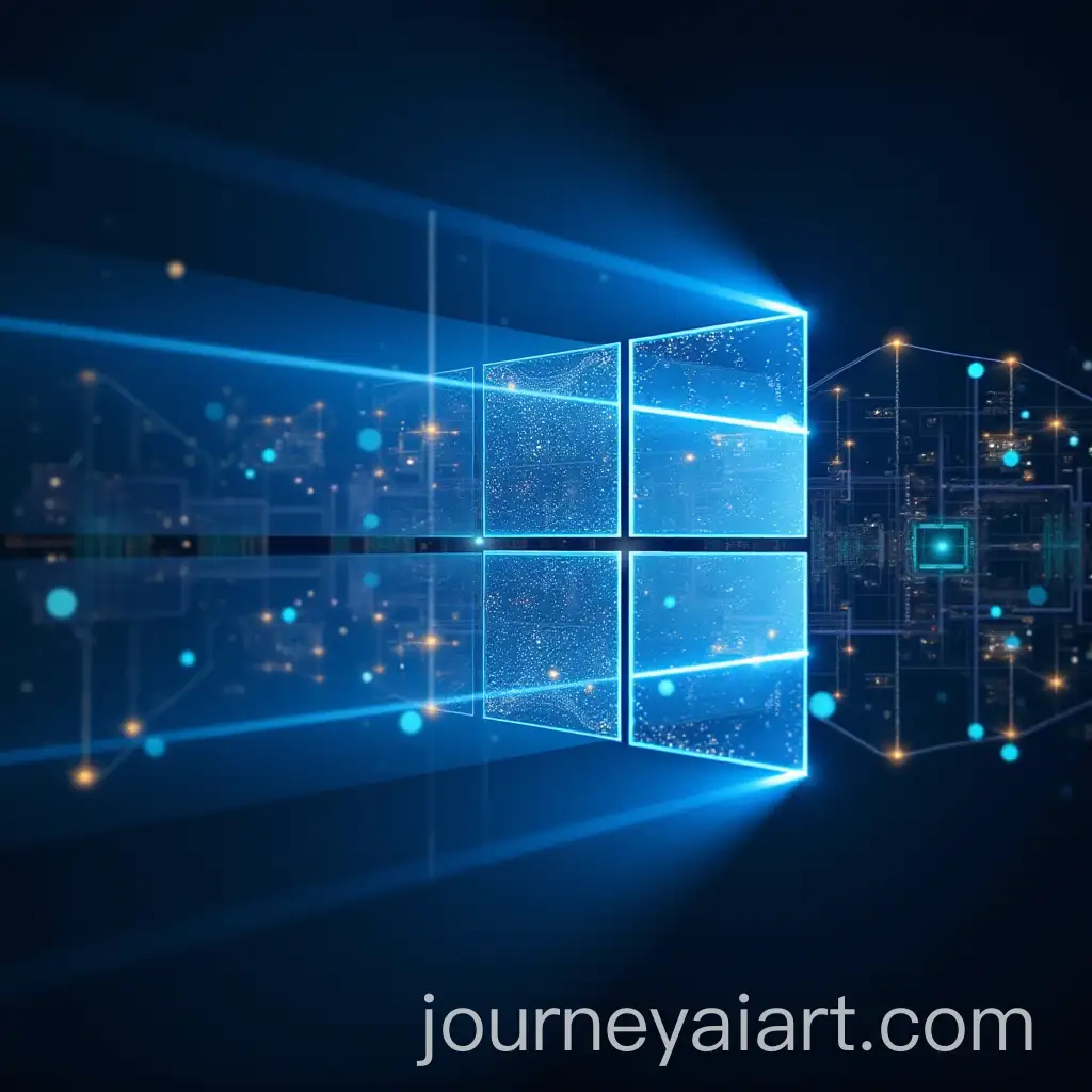 Microsoft-Business-Central-Technological-Background-Wallpaper-with-Futuristic-Design