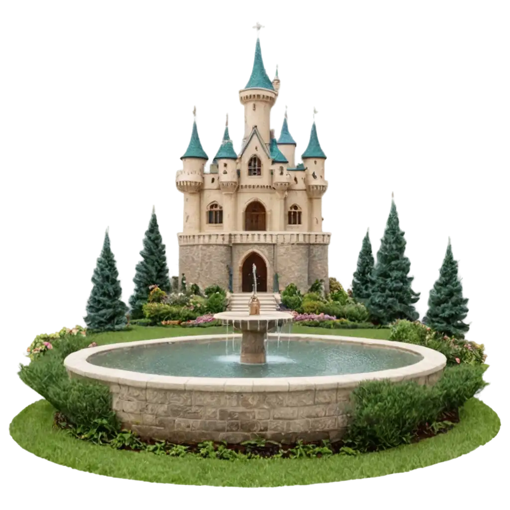 Create-a-Stunning-PNG-Image-of-a-New-Castle-with-an-Amazing-Fountain