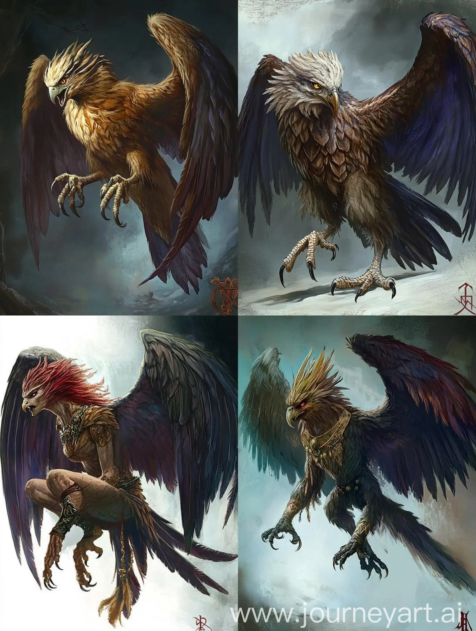 Harpy-in-Dungeons-Dragons-Style-Fantasy-Art