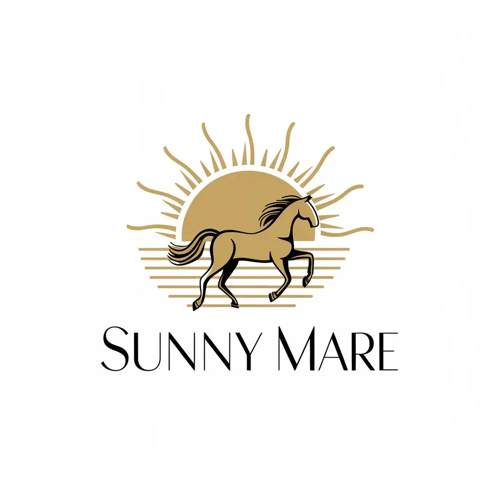 Design a logo for Sunny Mare brand, Sunny Mare brand logo for luxury women's beachwear