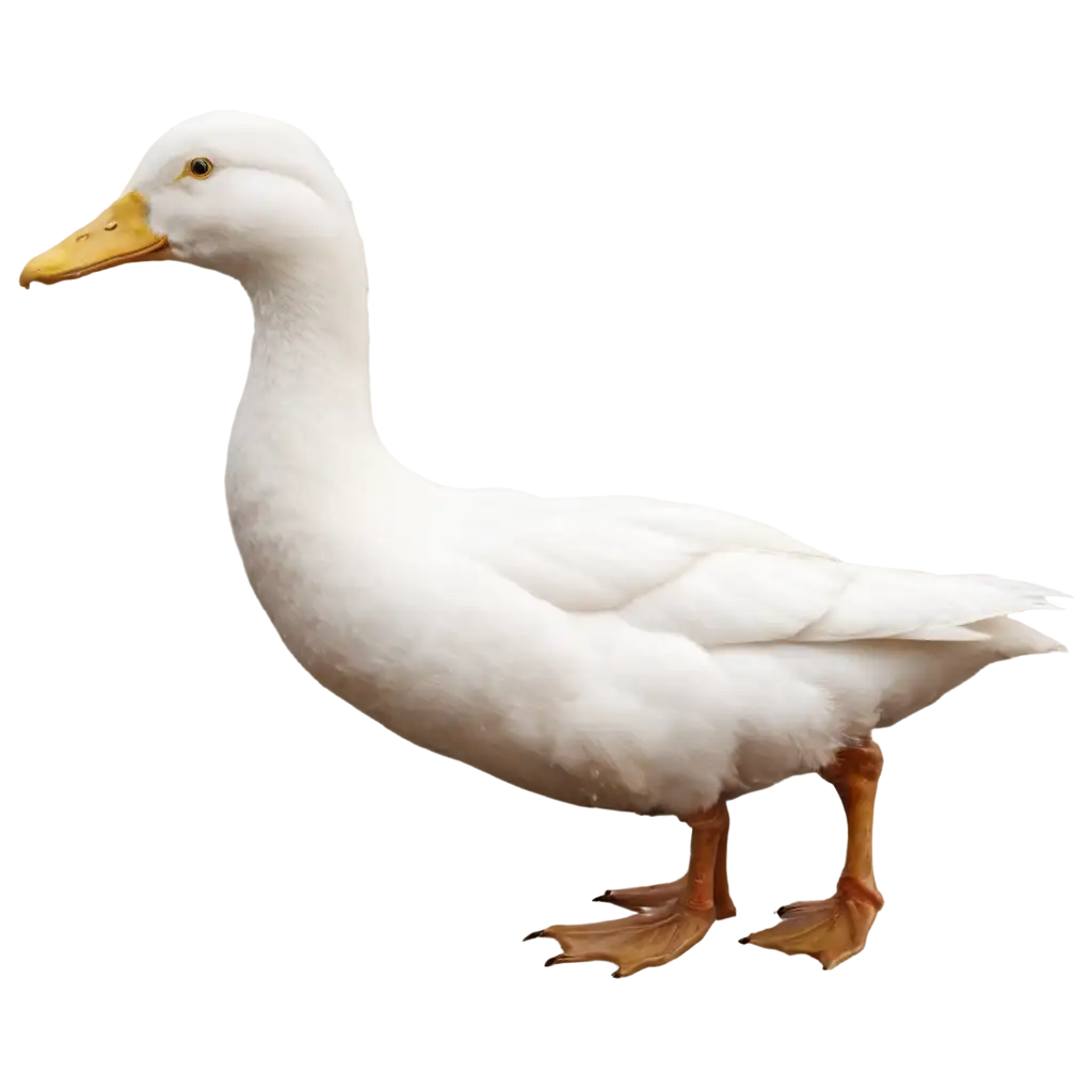 HighQuality-White-Duck-PNG-Image-for-Versatile-Usage