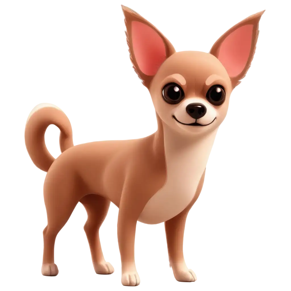 Chihuahua-Cartoon-PNG-HighQuality-Digital-Illustration-for-Diverse-Uses