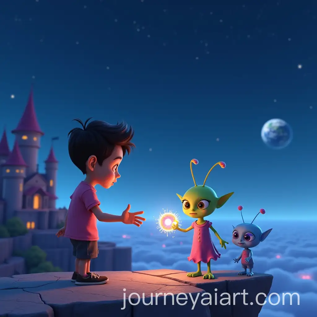 Heartfelt-Farewell-on-the-Edge-of-a-Floating-Castle