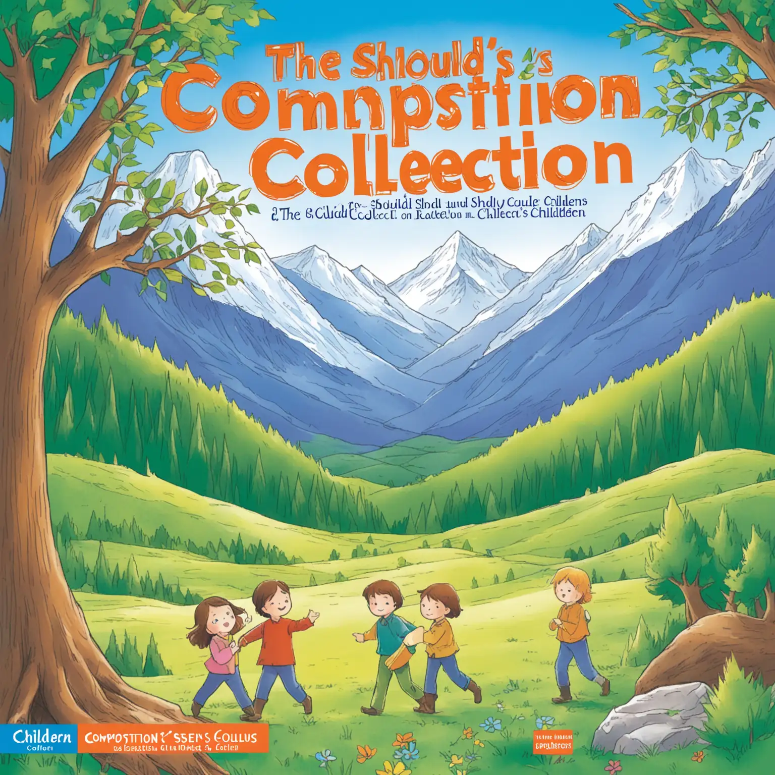 Childrens-Composition-Collection-Cover-Kids-Mountains-and-Trees