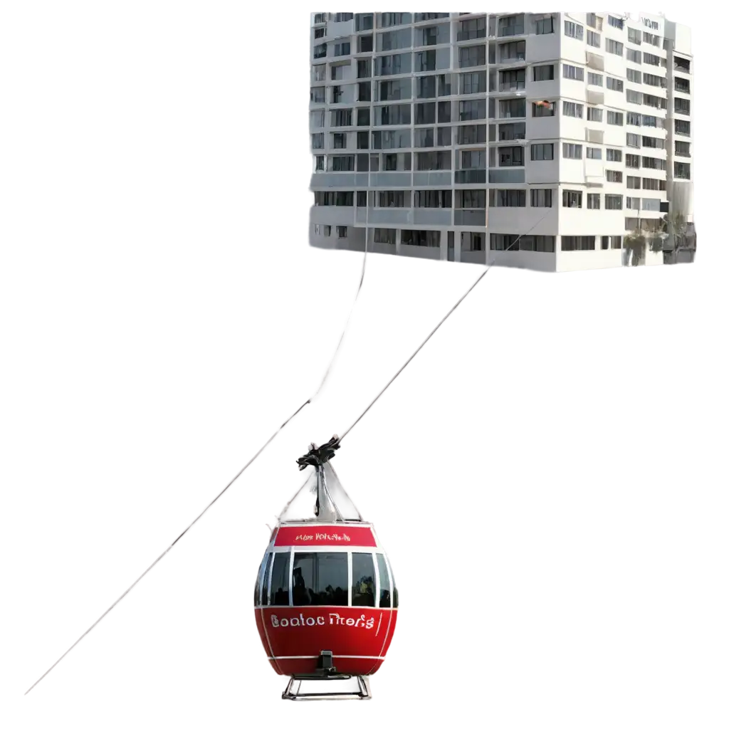 Balloon-Cable-Car-Between-Buildings-PNG-Image-for-Stunning-Visuals-and-Design
