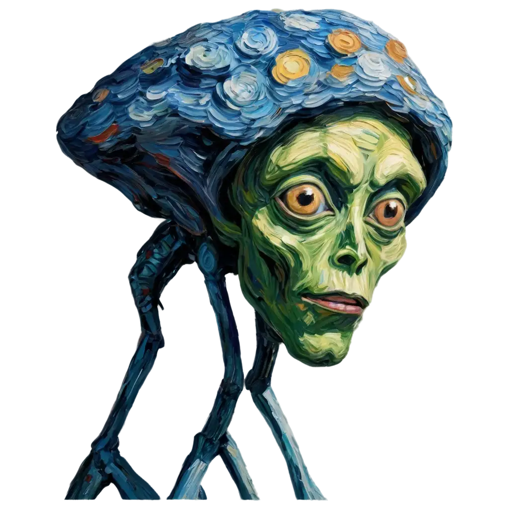 Alien-in-Van-Gogh-Painting-Style-PNG-A-Stunning-Artistic-Blend-of-Surrealism-and-PostImpressionism