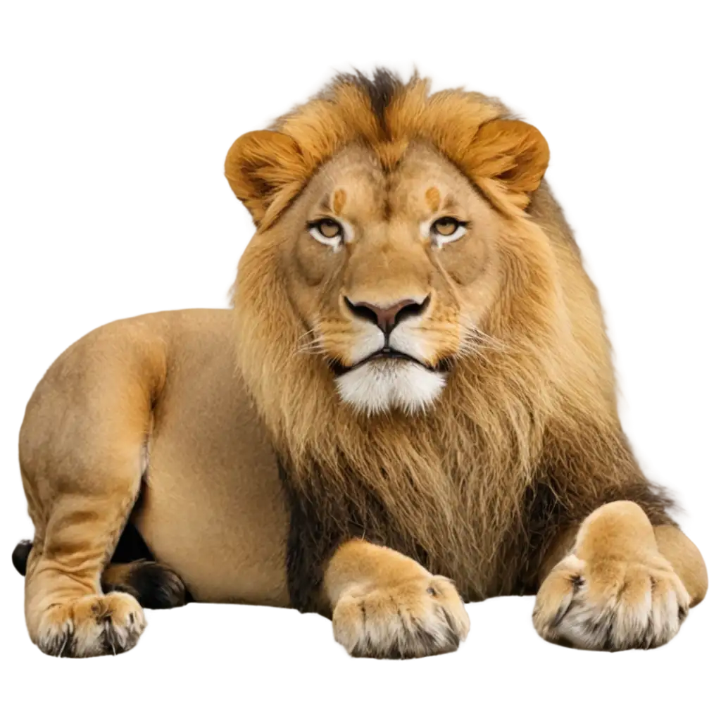 Stunning-Lion-PNG-Image-Majestic-Wildlife-Illustration-for-Online-Content