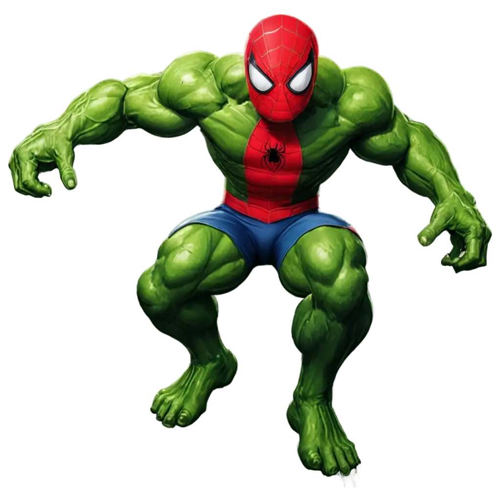 Spiderman-and-Hulk-Hybrid-PNG-Image-A-Powerful-Mashup-for-Creative-Projects