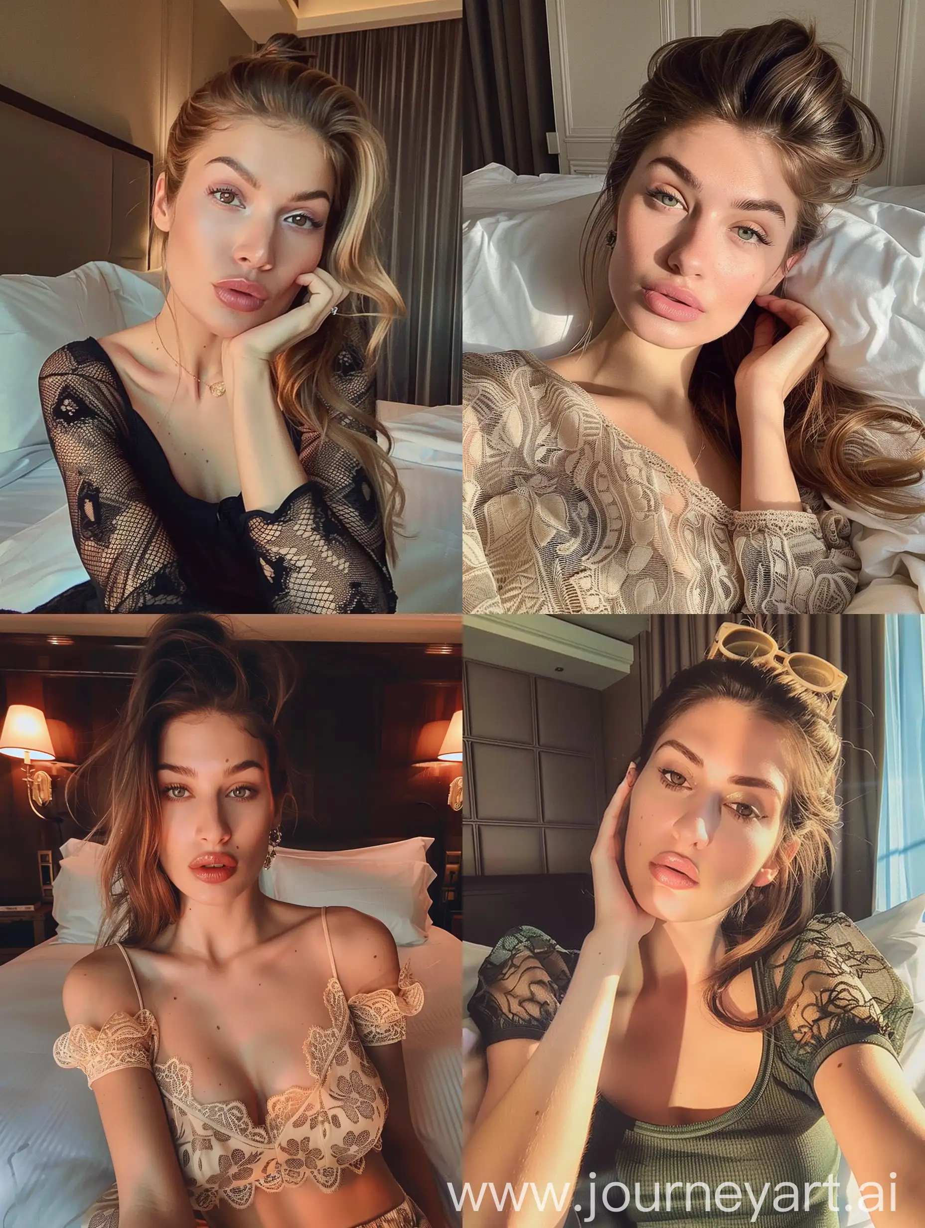 Luxurious-Hotel-Room-Selfie-by-Top-Model