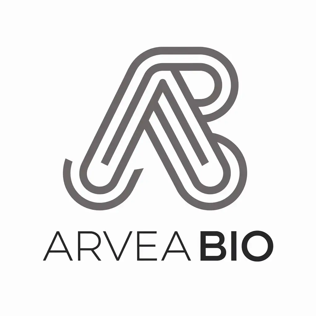 LOGO-Design-For-Arvea-Bio-Elegant-Vector-Logo-with-Curved-A-and-B-Symbols