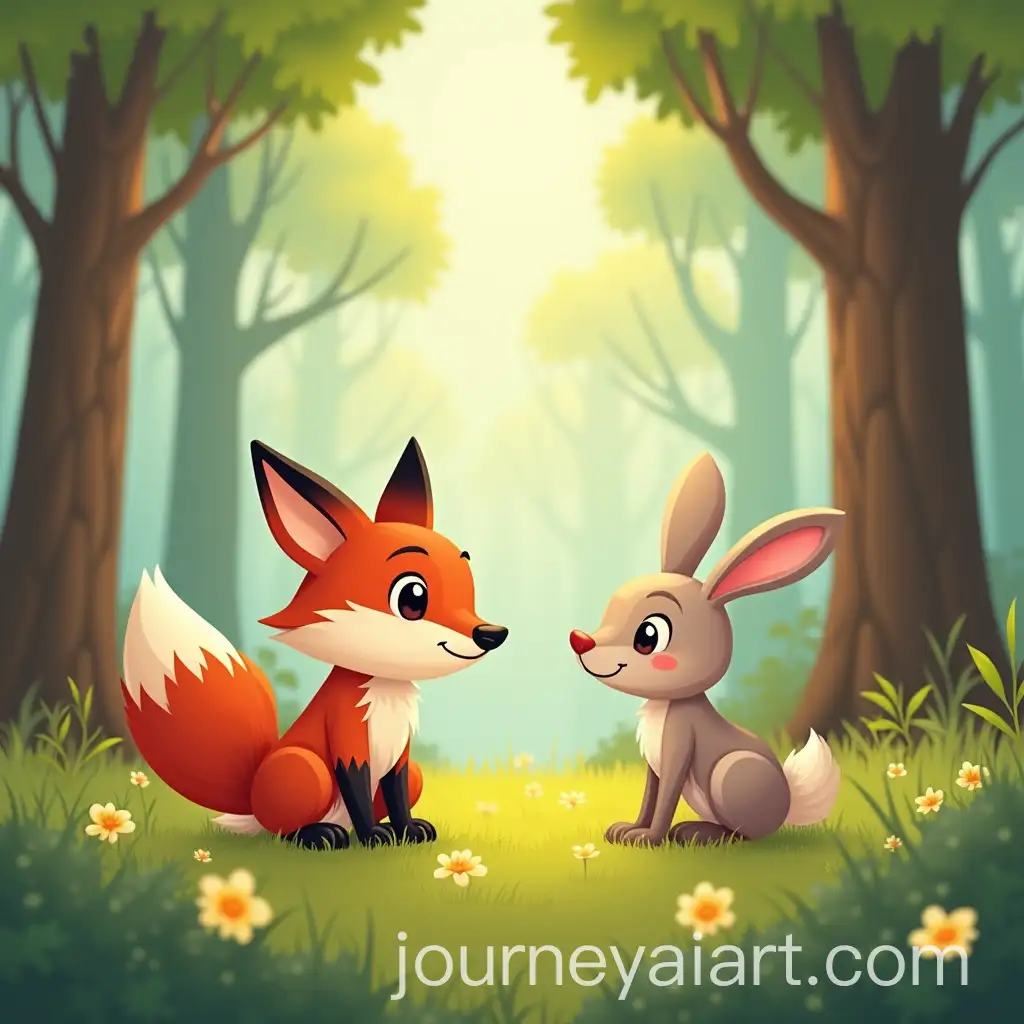 Fox-and-Rabbit-Adventures-in-the-Forest