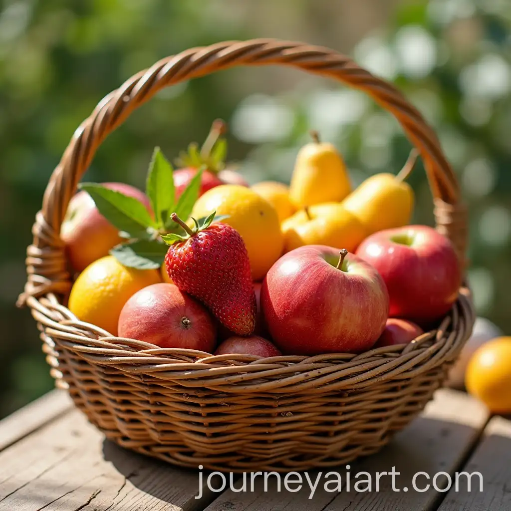 Colorful-Basket-of-Fresh-Fruits-Arrangement