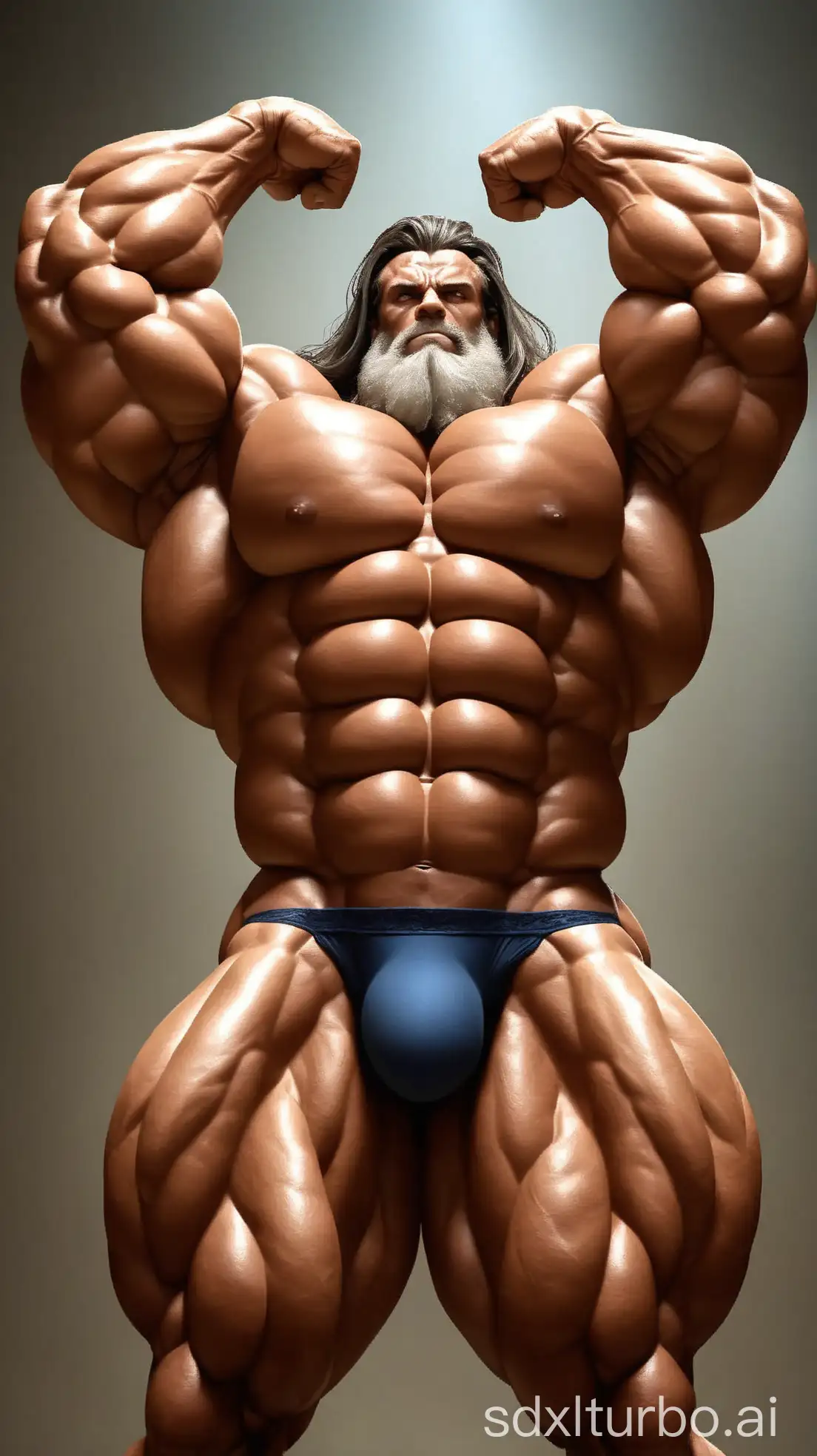 Giant-Muscular-Old-Man-with-Impressive-Physique-Showing-Huge-Biceps