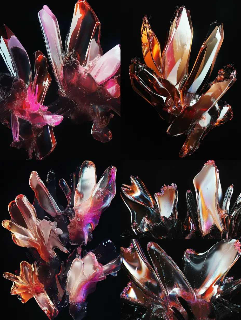 Surreal-Shard-Formation-on-Black-Background