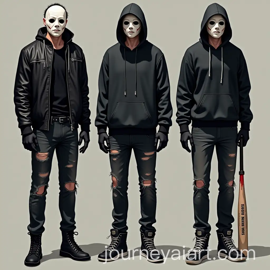 Urban-Slasher-Halloween-Outfit-with-Baseball-Mask-and-Bloodstains