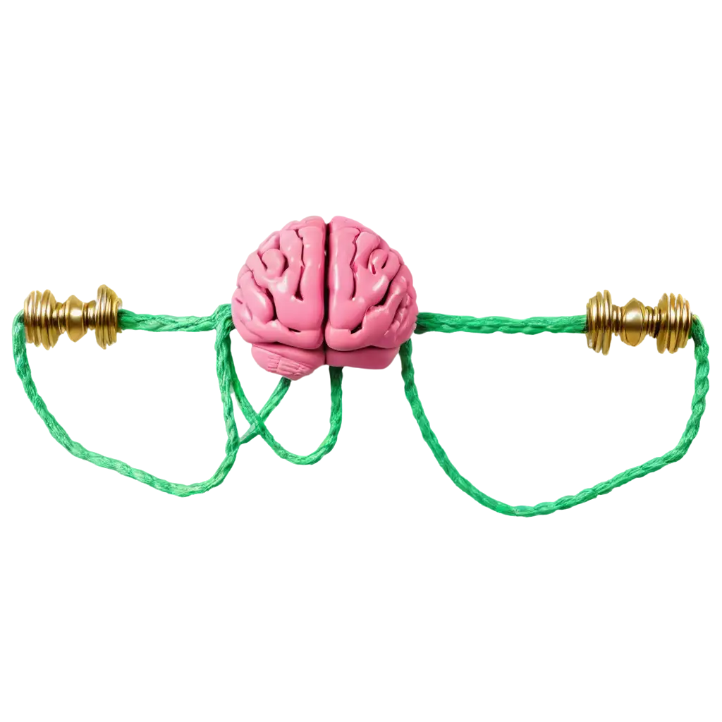 Realistic-Human-Brain-and-Dumbbells-PNG-Image-Symbolizing-Mental-and-Physical-Strength