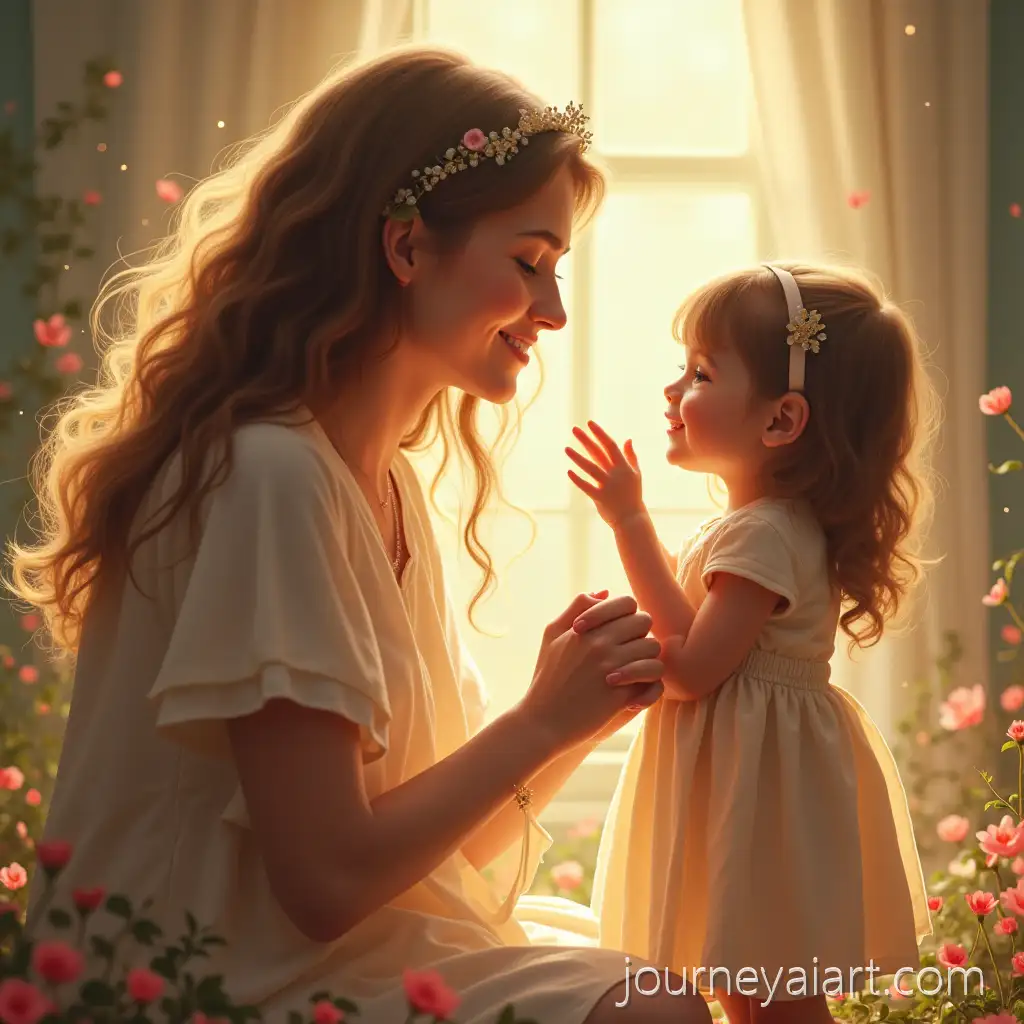 Girl-Giving-Blessing-with-SereneAI-Image-Prompt-Expansion-Expression