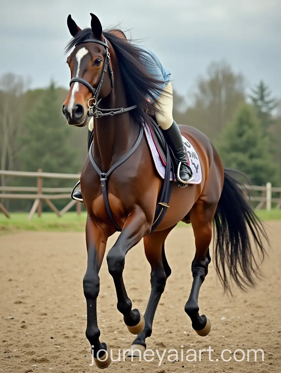 AI-Image-Prompt-ExpansionMotivational-Image-of-Completed-Horse-Riding-and-Training-Diary