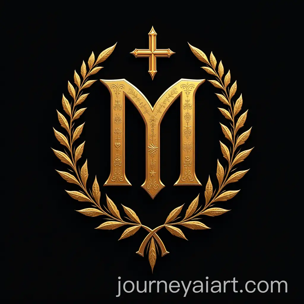 MedievalStyle-Logo-with-Golden-Accents-Over-Europe