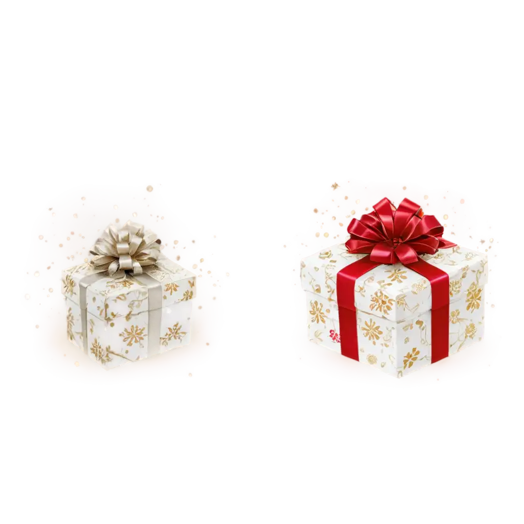 Elegant-Christmas-Gift-Box-PNG-with-Silky-Ribbon-and-Festive-Accents-for-Holiday-Joy