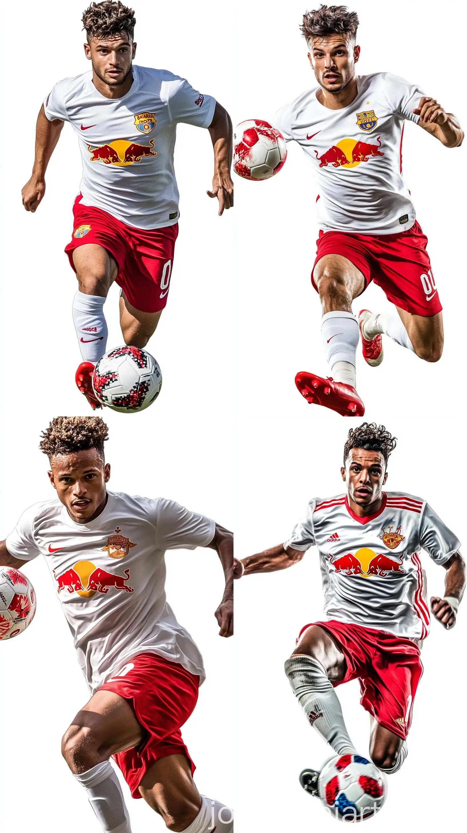 Bragantino-Soccer-Player-in-Action-White-Shirt-and-Red-Shorts