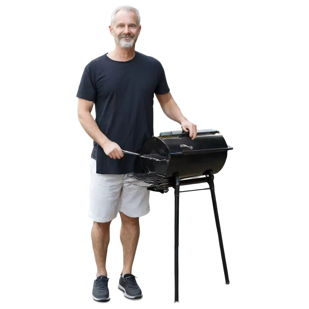 Professional-PNG-Image-of-a-Grilling-Man-Capturing-Culinary-Expertise-in-HighQuality-Detail