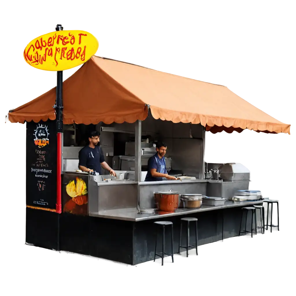 Street-Food-Restaurant-Indian-PNG-Vibrant-and-Authentic-Indian-Street-Food-Visuals-in-PNG-Format