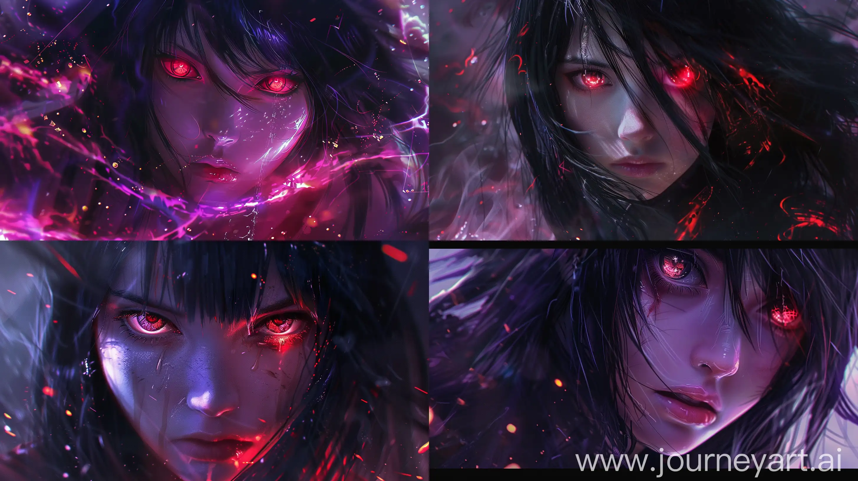 Enraged-Sasuke-Uchiha-Stunning-Red-Eyes-Action-Scene