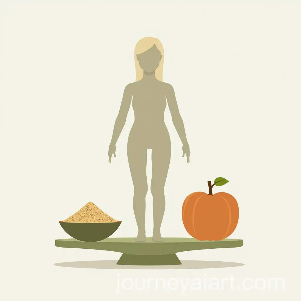 Balanced-Scale-Symbolizing-Fiber-and-LowCalorie-Content