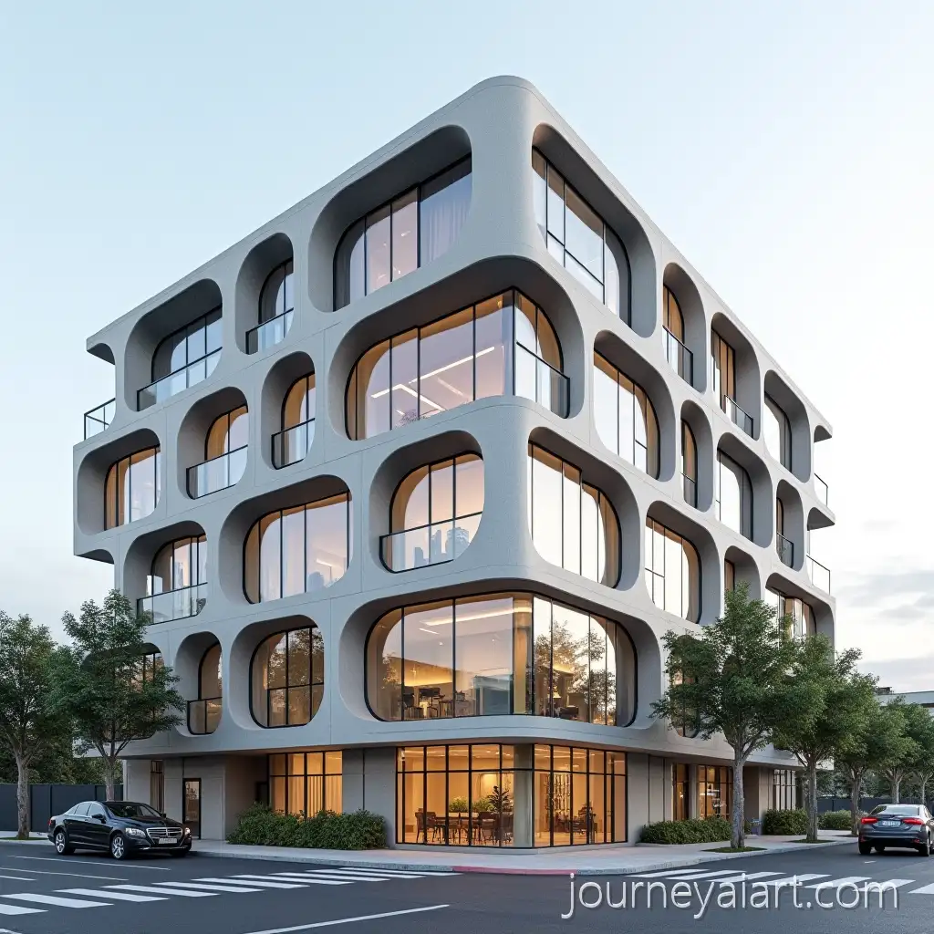 Modern-SixStory-Commercial-Office-Building-with-Organic-Facade-Design